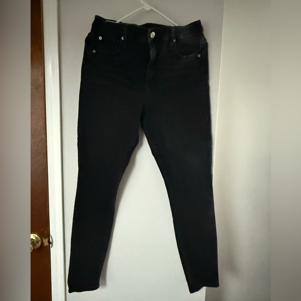 GAP Women's Dark Black Skinny Jeans